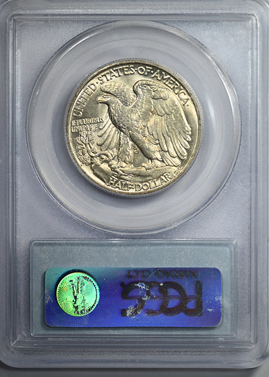 1945 Walking Liberty Half Dollar 50C PCGS AU58 CAC