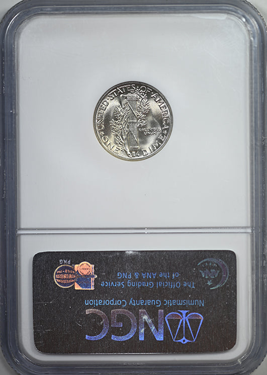 1942 Mercury Dime 10C NGC MS67 CAC