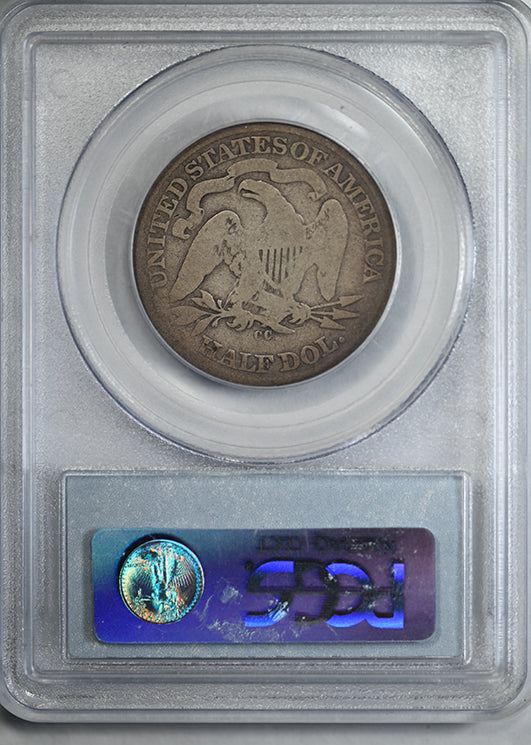 1871-CC Liberty Seated Half Dollar 50C PCGS AG03 CAC