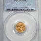 1862 Type 3 Indian Princess Head Gold Dollar G$1 PCGS MS61