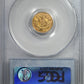 1862 Type 3 Indian Princess Head Gold Dollar G$1 PCGS MS61