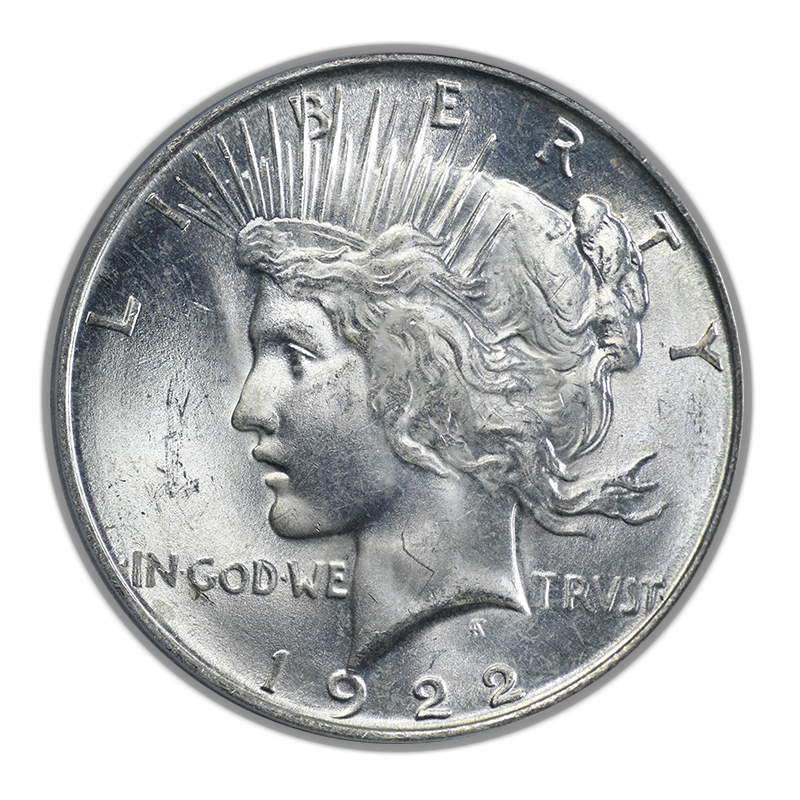 1922-D Peace Dollar $1 PCGS MS65