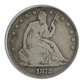 1872-CC Liberty Seated Half Dollar 50C PCGS VG08