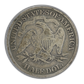 1872-CC Liberty Seated Half Dollar 50C PCGS VG08