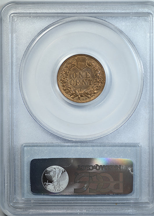 1908-S Indian Head Cent 1C PCGS MS64RB Reverse Slab