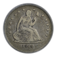 1840-O Liberty Seated Quarter 25C PCGS F15 - No Drapery