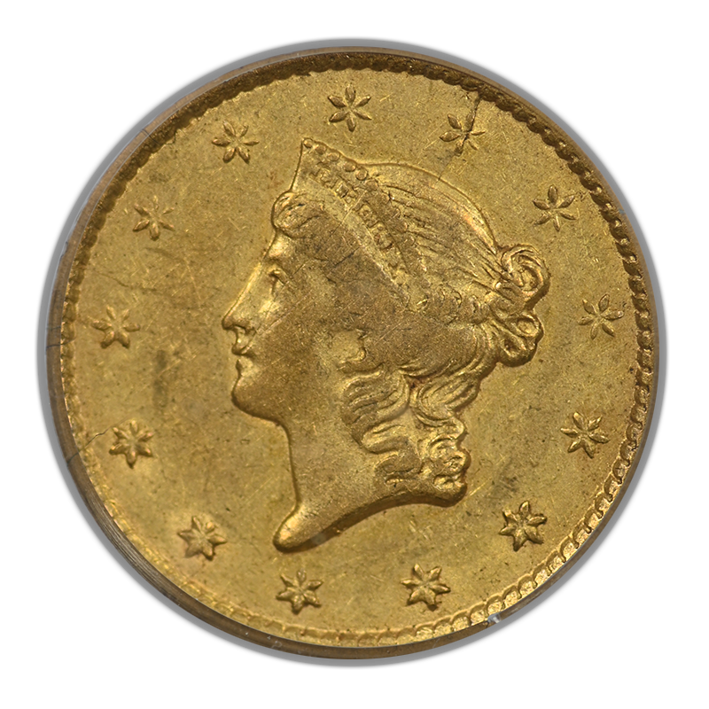 1852-O Type 1 Liberty Head Gold Dollar G$1 PCGS XF45