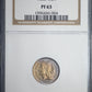 1888 Proof Three Cent Nickel Piece 3CN NGC PF63 - TONED!