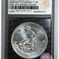 1982 Engelhard Prospector Type 1 1oz Silver Round BAC 9.2