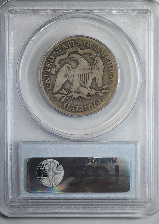 1870-CC Liberty Seated Half Dollar 50C PCGS G04 CAC
