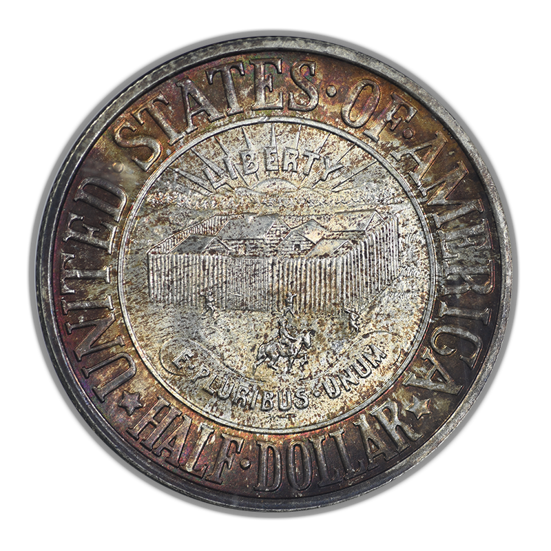 1936 York Classic Commemorative Half Dollar 50C NGC MS66 - TONED!