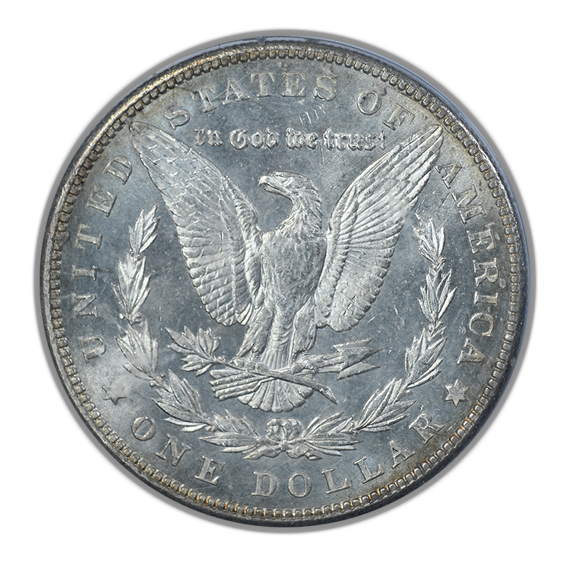 1900 Morgan Dollar $1 PCGS Rattler MS65PL - Prooflike