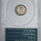 1870 Liberty Seated Half Dime H10C PCGS Rattler MS63 Reverse Slab