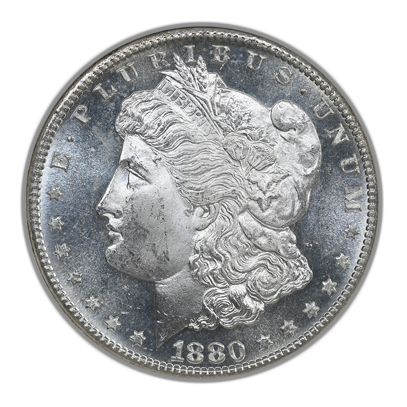 1880-S Morgan Dollar $1 NGC MS63PL - Prooflike