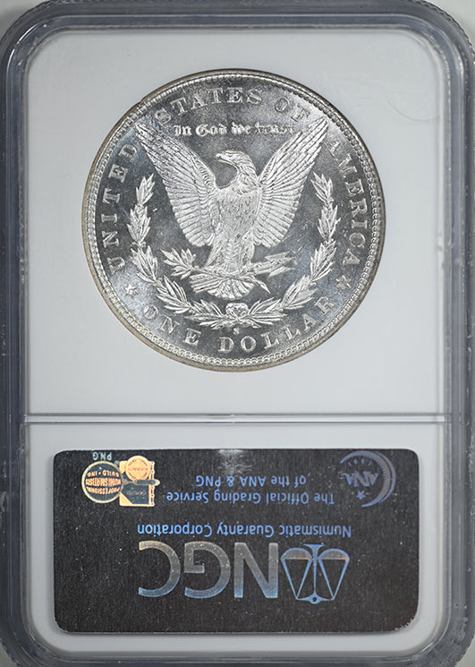 1880-S Morgan Dollar $1 NGC MS63PL - Prooflike