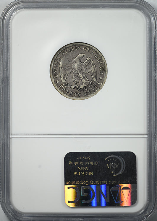 1875-CC Twenty Cent Piece 20C NGC VF25