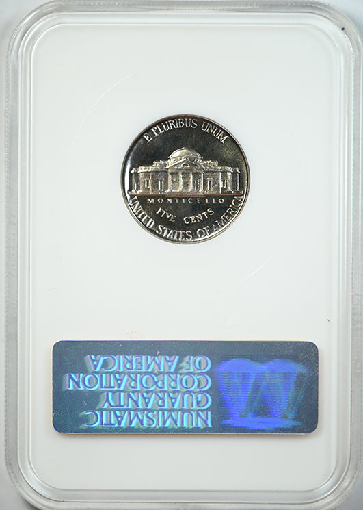 1952 Proof Jefferson Nickel 5C NGC Fatty PF67