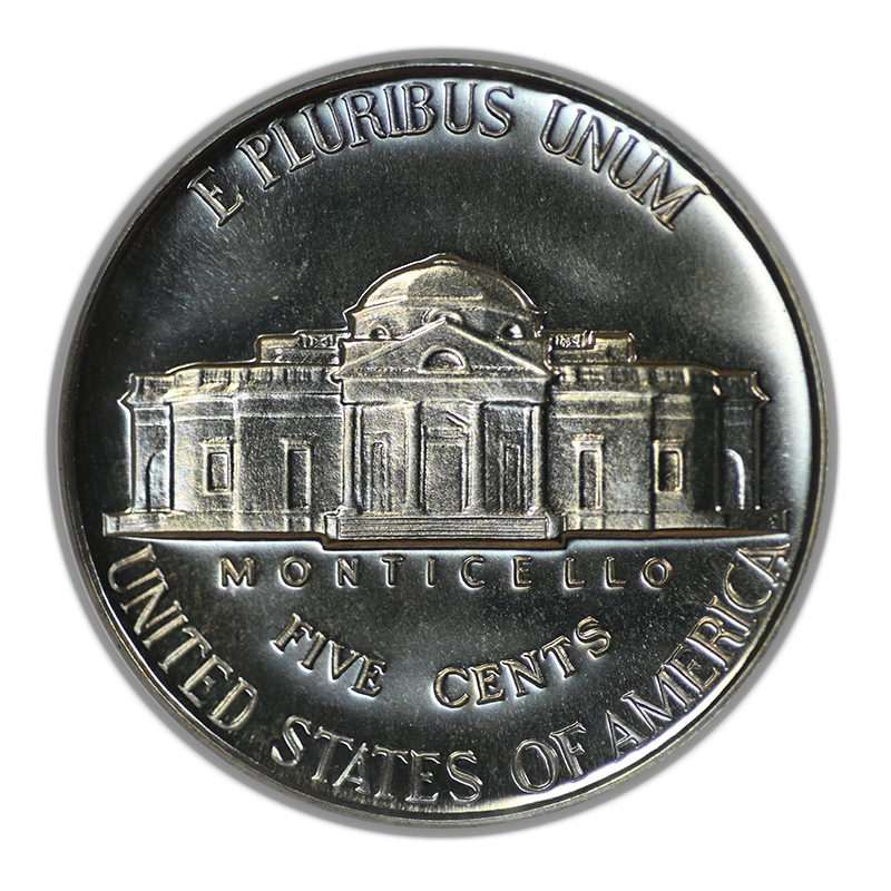 1952 Proof Jefferson Nickel 5C NGC Fatty PF67