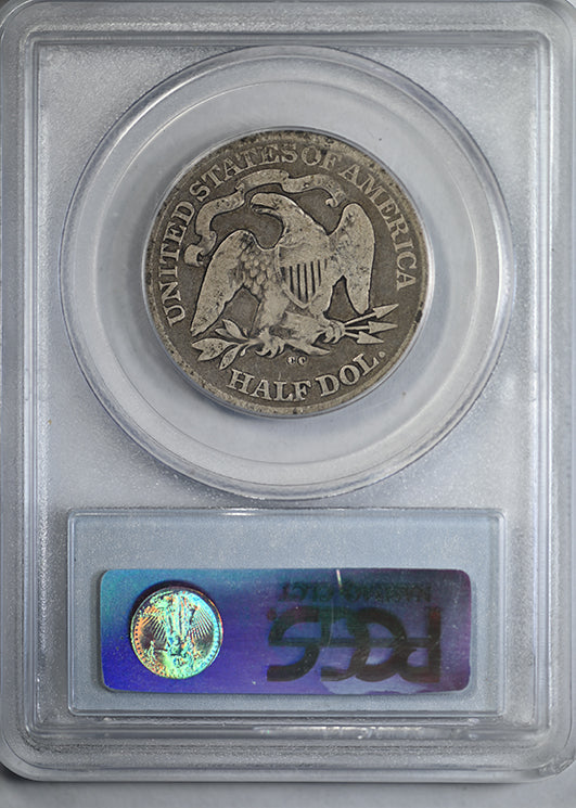 1878-CC Liberty Seated Half Dollar 50C PCGS G06