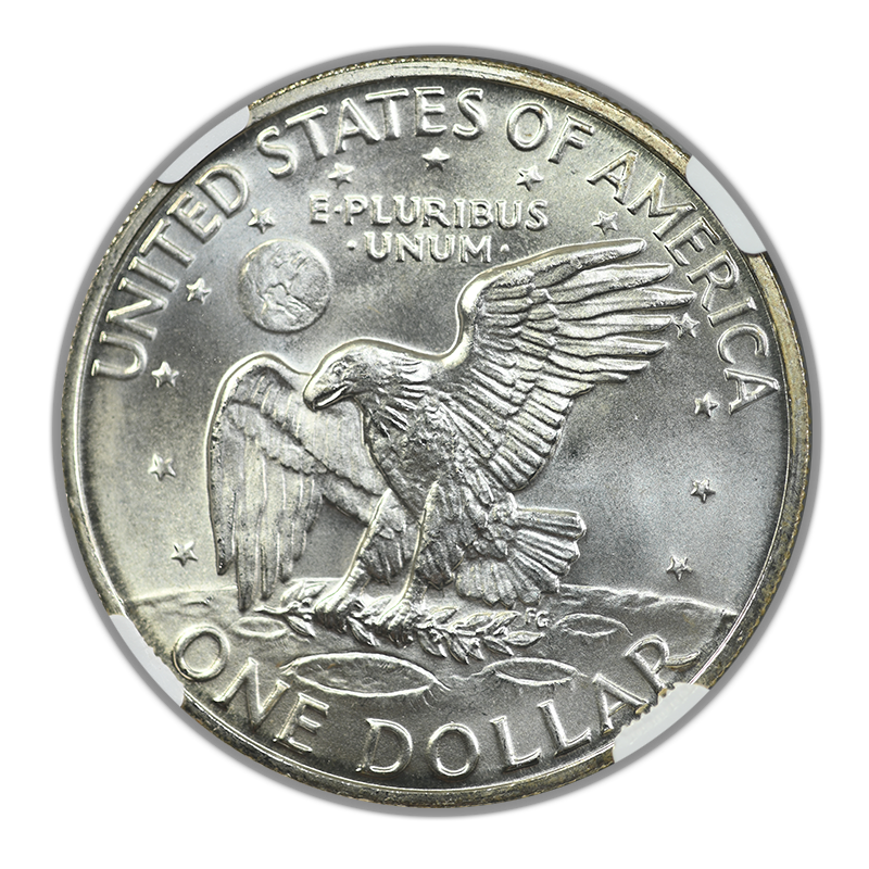 1972-S Silver Eisenhower Ike Dollar $1 NGC MS67 CAC