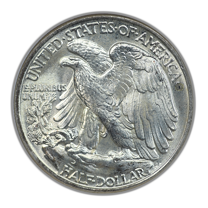 1943 Walking Liberty Half Dollar 50C NGC Fatty MS65 CAC