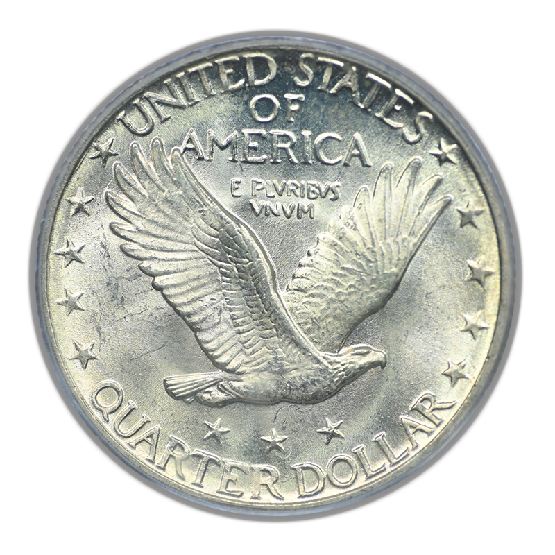1924-D Standing Liberty Quarter 25C PCGS MS65