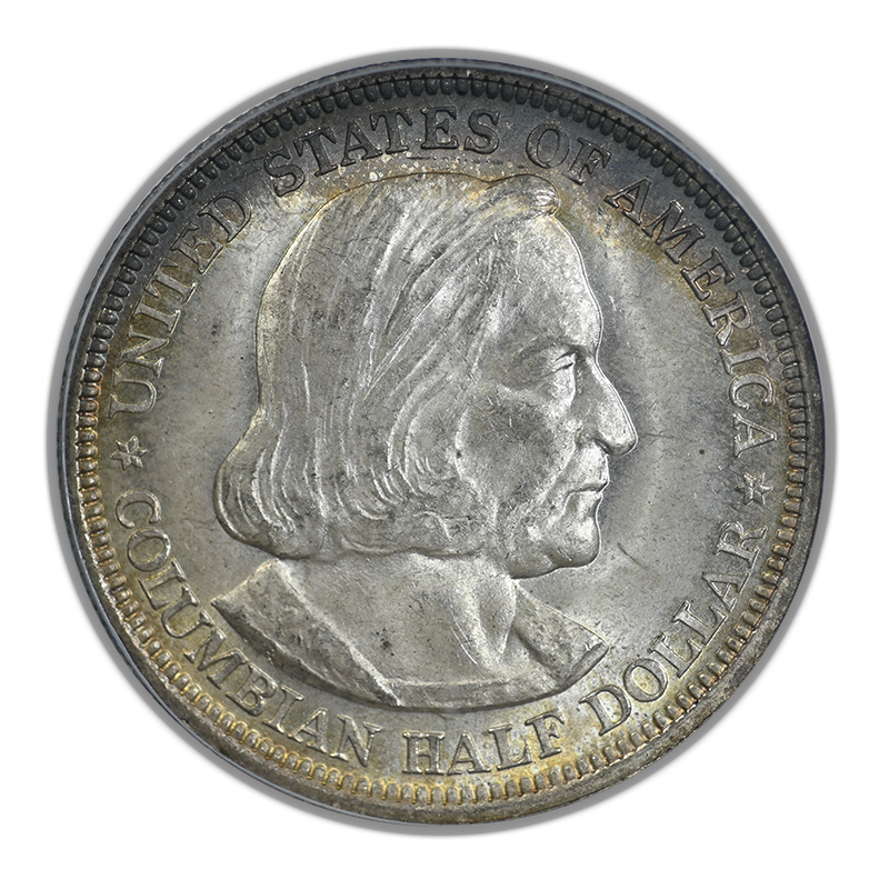 1892 Columbian Exposition Classic Commemorative Half Dollar 50C PCGS MS63