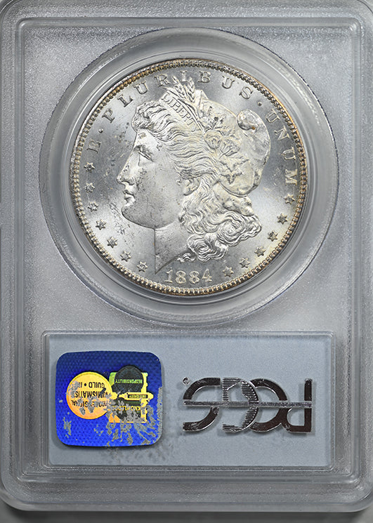 1884-CC Morgan Dollar GSA $1 PCGS MS64 CAC - TONED!