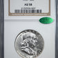 1959 Franklin Half Dollar 50C NGC AU58 CAC
