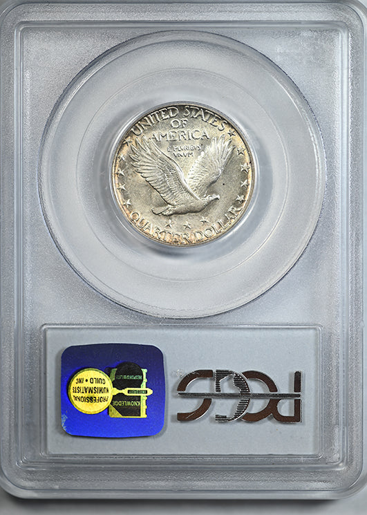 1918-S Standing Liberty Quarter 25C PCGS AU58 CAC