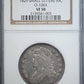 1829 Capped Bust Half Dollar 50C NGC VF30 - Small Letters O-108A Obverse Slab