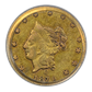 1870 Round California Fractional Gold Liberty Head Dollar G$1 PCGS AU53 BG-1203