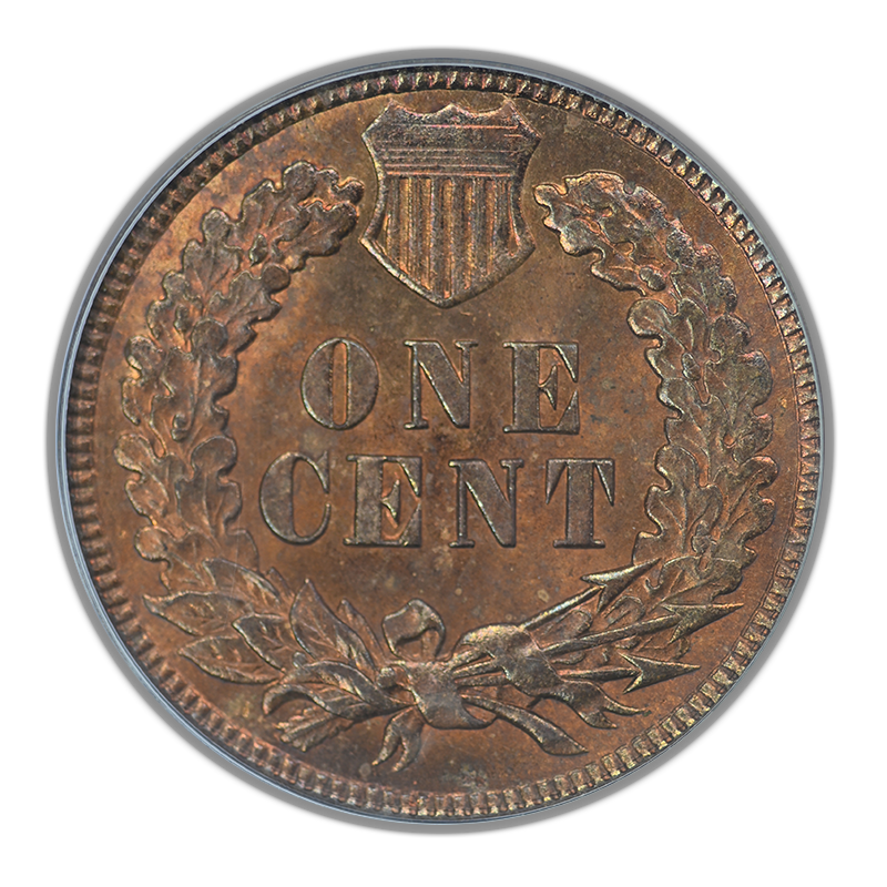 1896 Indian Head Cent 1C PCGS MS64RB