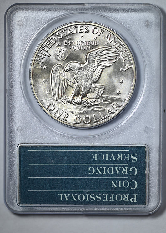 1974-S Silver Eisenhower Ike Dollar $1 PCGS Rattler MS67 CAC