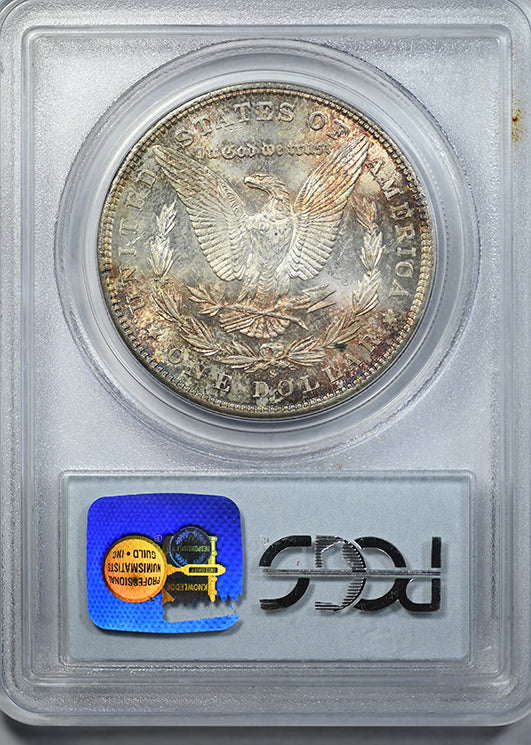 1881-S Morgan Dollar $1 PCGS MS64 - TONED! Reverse Slab