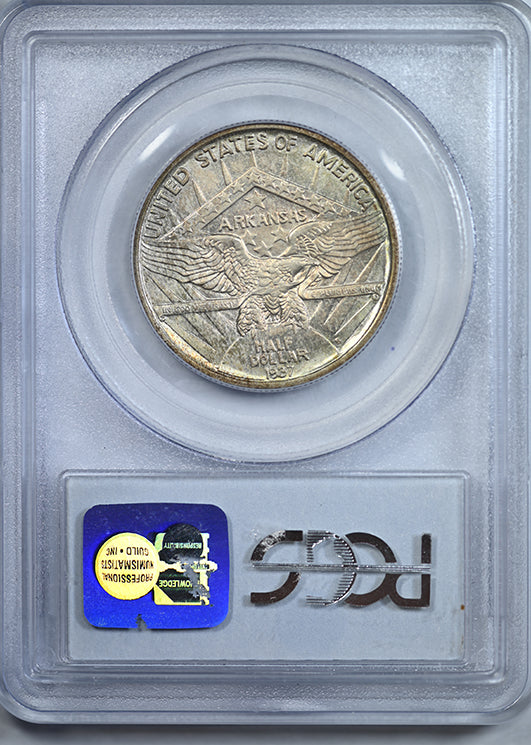 1937-S Arkansas Classic Commemorative Half Dollar 50C PCGS MS65