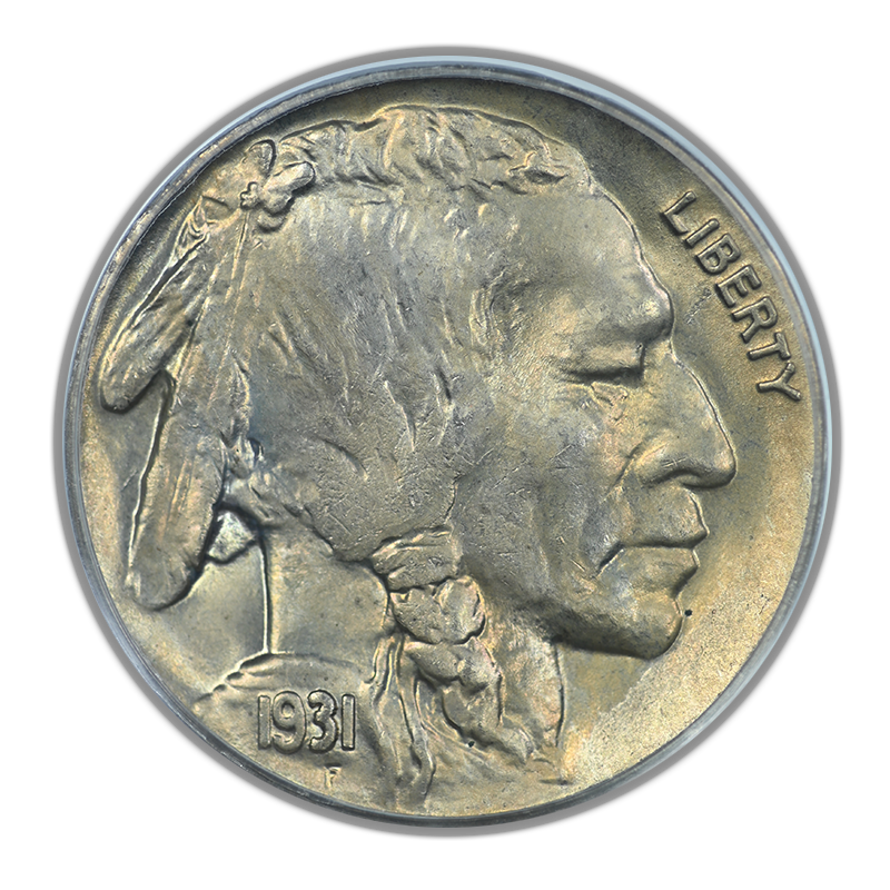 1931-S Buffalo Nickel 5C PCGS MS65