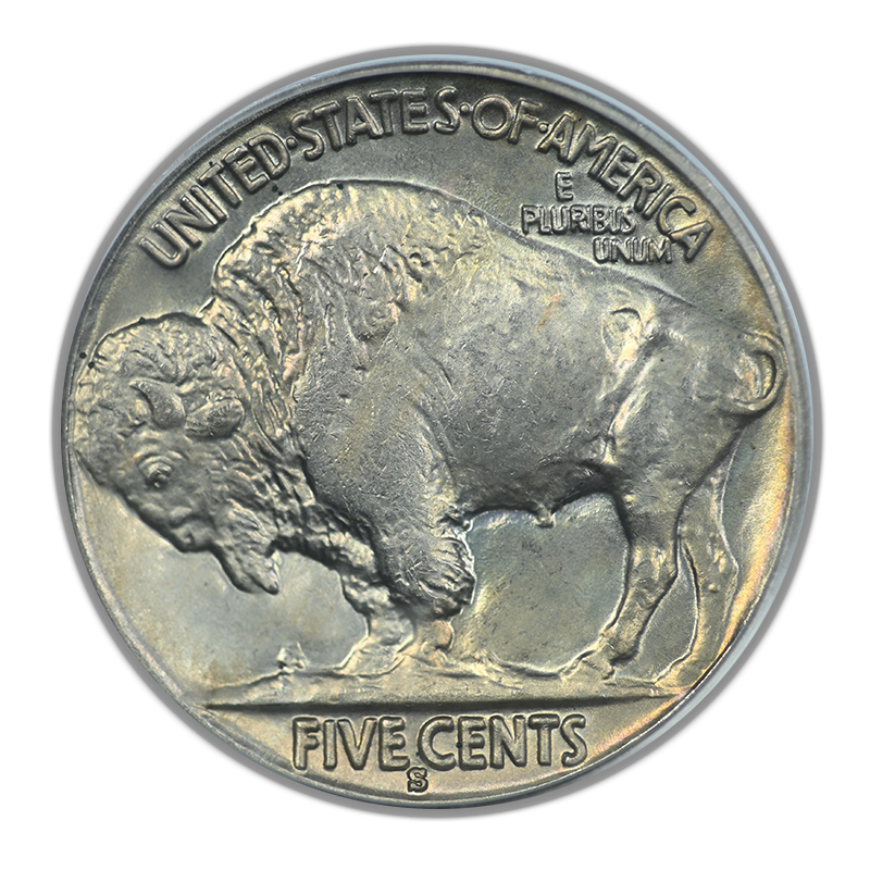 1931-S Buffalo Nickel 5C PCGS MS65