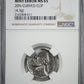 1964-D Jefferson Nickel 5C NGC Mint Error MS65 - 20% Curved Clip