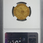 1835 Classic Head Gold Half Eagle $5 NGC F15 Reverse Slab