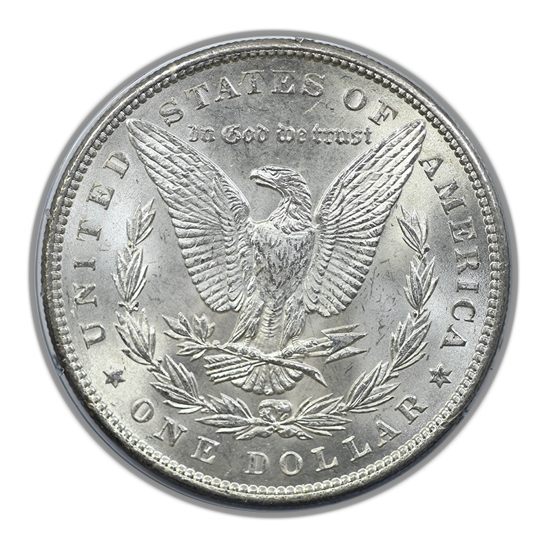 1899 Morgan Dollar $1 PCGS Rattler MS63