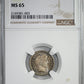 1912-D Barber Dime 10C NGC MS65