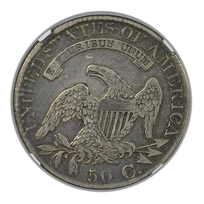 1827/6 Capped Bust Half Dollar 50C NGC VF30