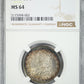 1818 Capped Bust Quarter 25C NGC MS64 - TONED!