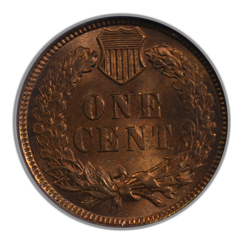 1898 Bronze Indian Head Cent 1C NGC MS65RD