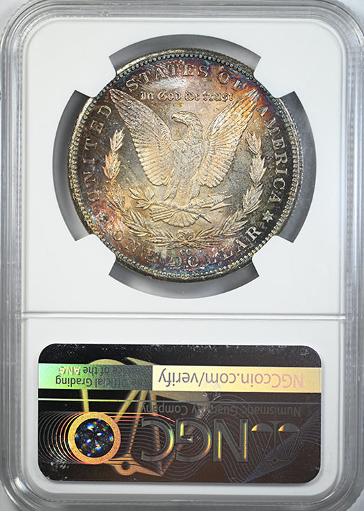 1884-CC Morgan Dollar $1 NGC MS66 - TONED!
