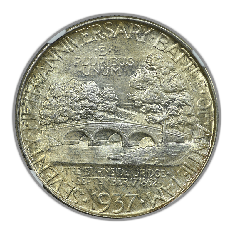 1937 Antietam Classic Commemorative Half Dollar 50C NGC MS67+