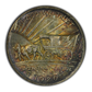 1926 Oregon Trail Classic Commemorative Half Dollar 50C NGC Fatty MS65 CAC - TONED!