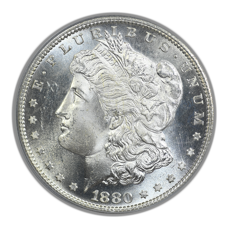 1880-S Morgan Dollar $1 PCGS MS66 CAC