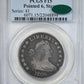 1806 Draped Bust Half Dollar 50C PCGS F15 CAC - Pointed 6, Stem